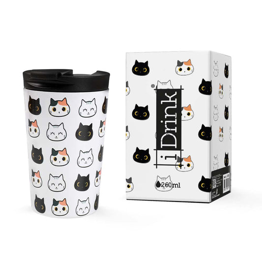 Travel mug gatto 260 ml